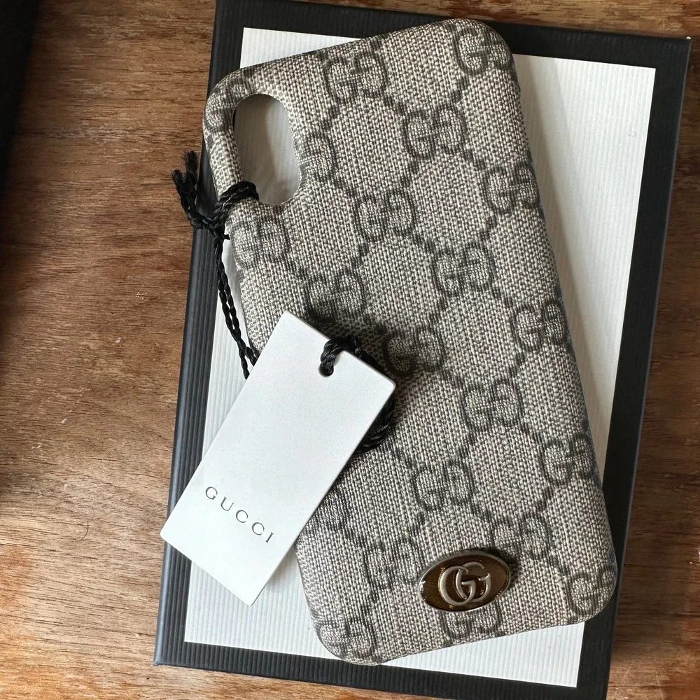 Gucci Ophidia Tessuto iPhone Monogram X/XS Case NEW WITH BOX